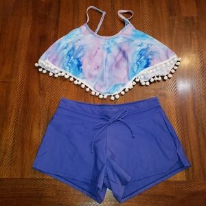 NWT Women's Purple Bathing Suit